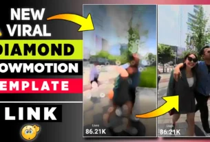 Diamonds Slowmotion CapCut Template