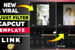 Adjust Filter Capcut Template