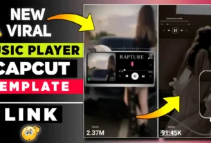 Music Player Capcut Template