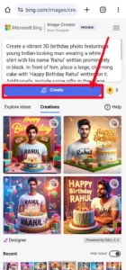 Bing Ai 3D Happy Birthday T Shirt Name Image Generator