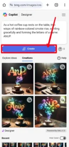 Bing AI Smoke Name Image Generator