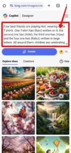 Bing AI 4 BestFriends Holi T Shirt Name Image Generator