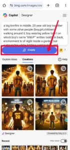 Bing AI Holika Dahan T Shirt Name Image Generator