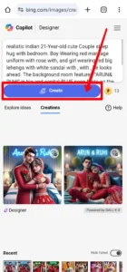 Bing AI Wedding Night Name Image Generator