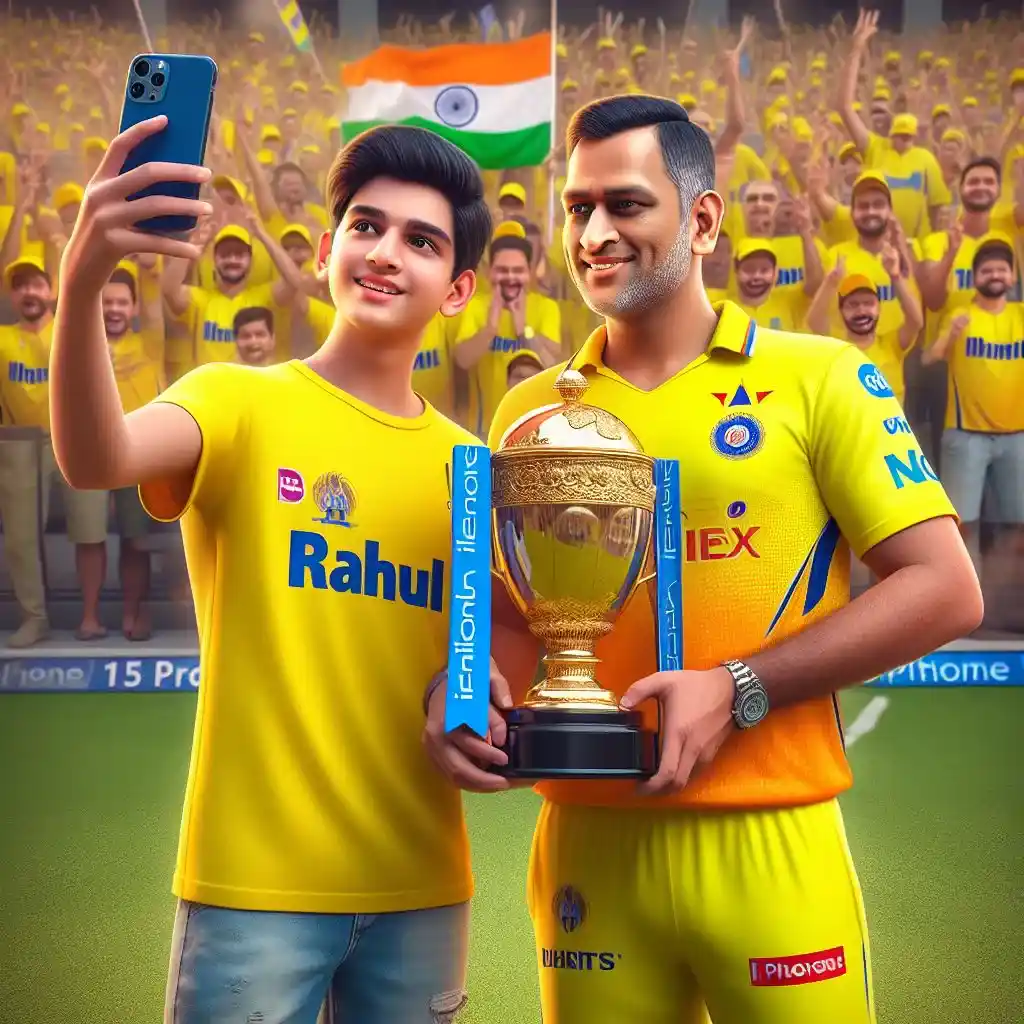 Photo Editing With Cricketer 