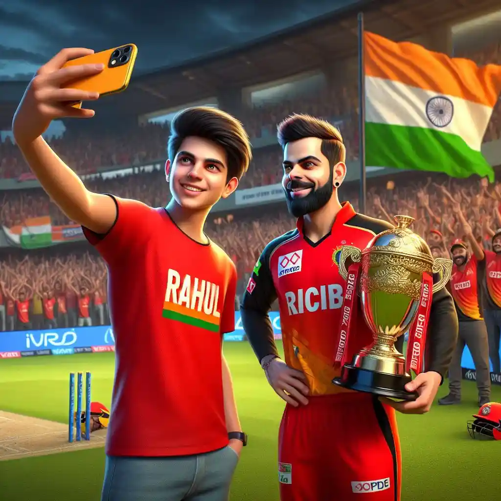 Photo Editing With Cricketer 