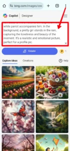 Bing AI Breakup Name Photo generator