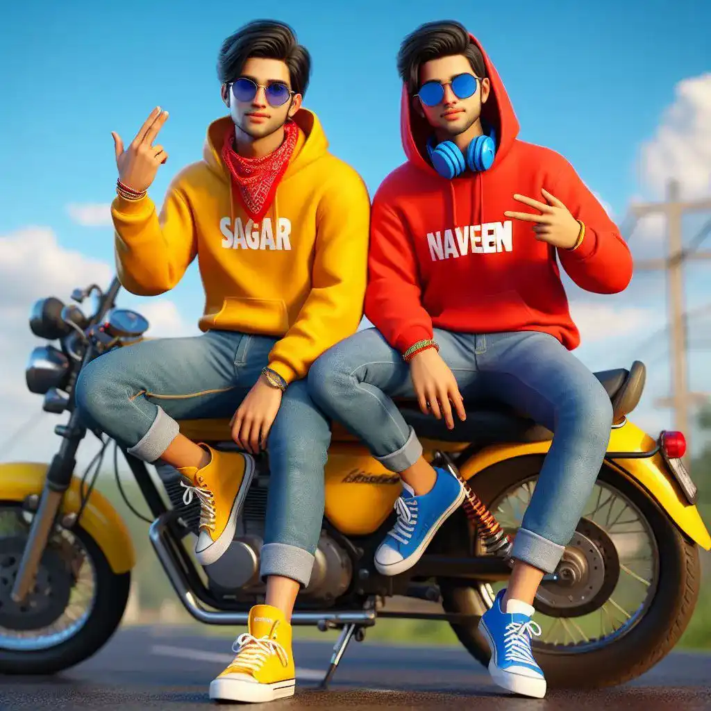 Bing AI Best Friends Photo
