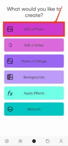Picsart Open Interface