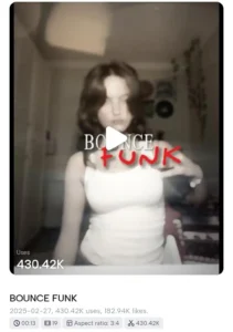 Bounce Funk Capcut Template
