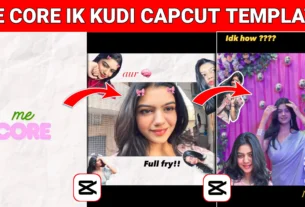 Me Core Ik Kudi Song CapCut Template