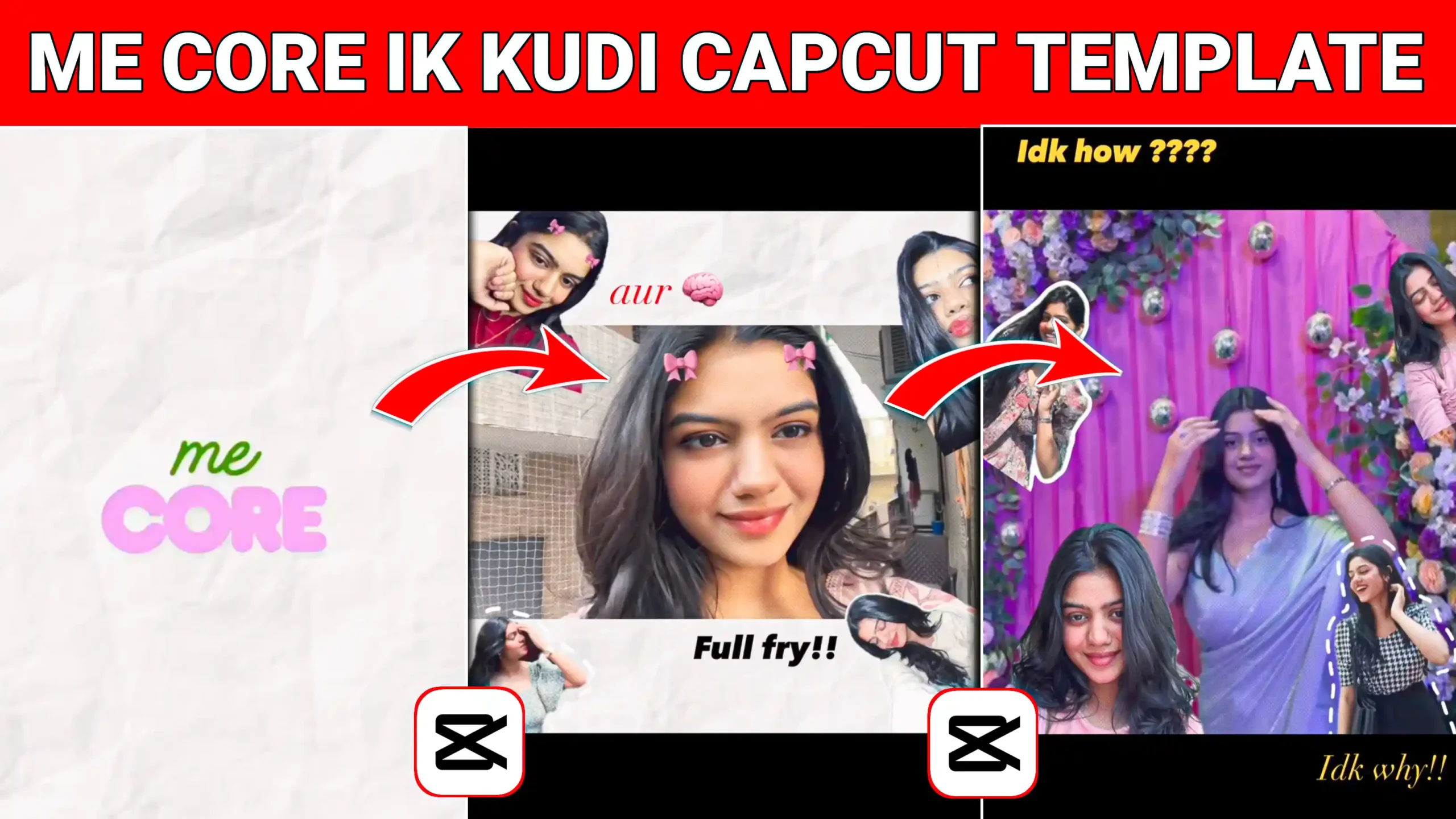 Me Core Ik Kudi Song CapCut Template