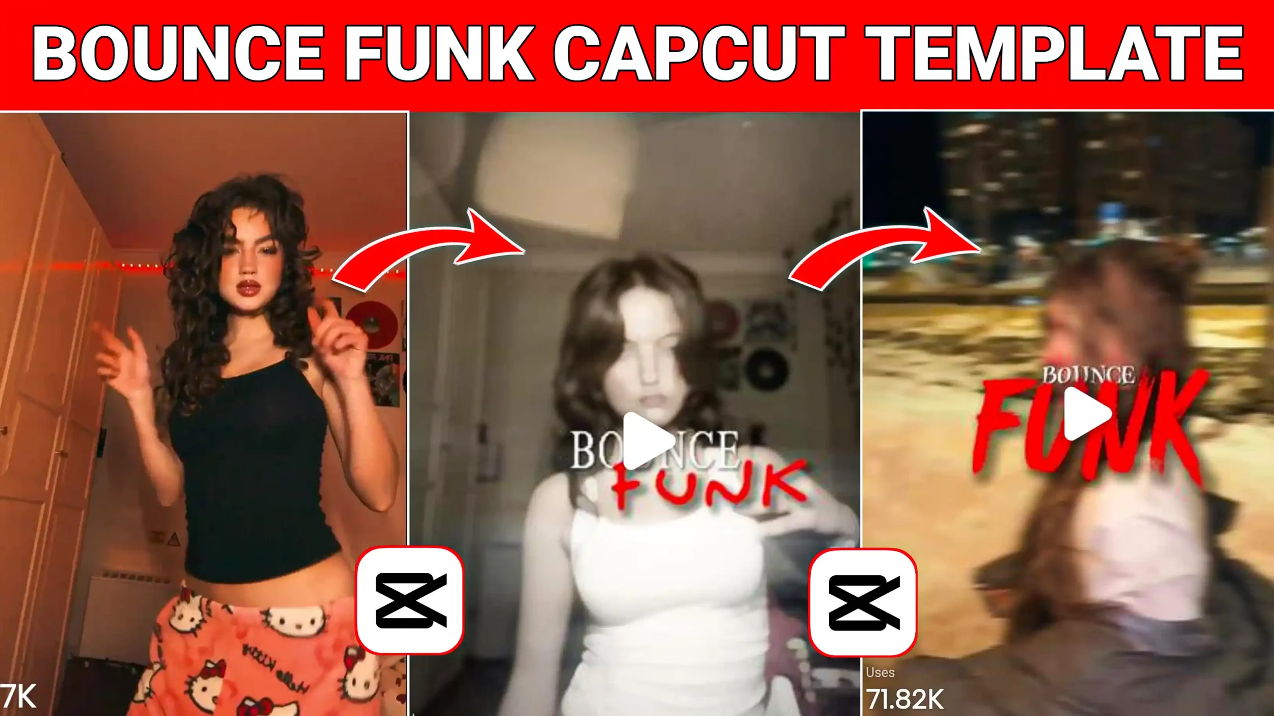 New Bounce Funk CapCut Template