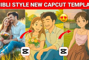 Ghibli Cartoon Style Capcut Template