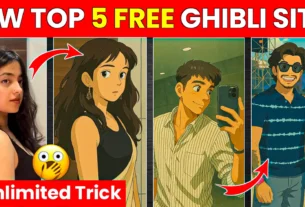 New 5 Ghibli AI Photo Generator Website