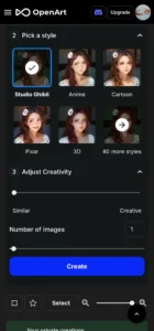 OpenArt Ghibli Image