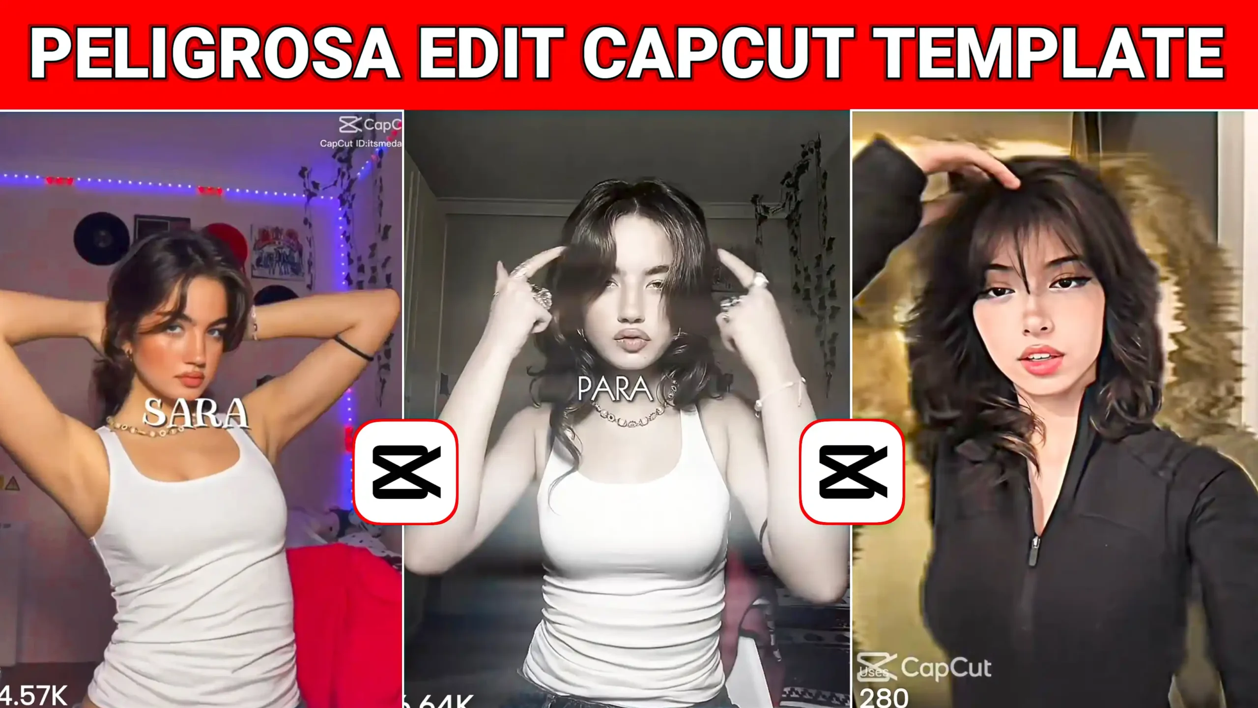 Peligrosa Edit Capcut Template