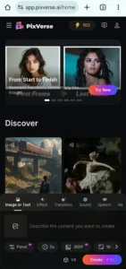 Pixverse AI New Template