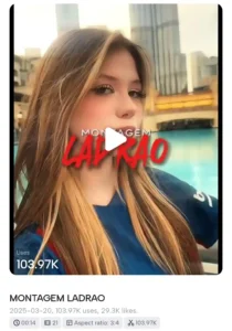 Viral Montagem Ladrao Capcut Template