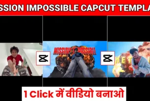 Mission Impossible Capcut Template Link