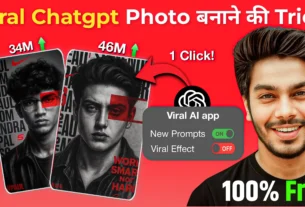 Black White Red Portrait Chatgpt Photo Editing Prompts