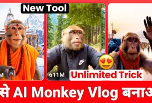 Monkey Vlog AI Video Generator