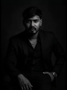Black & White Cinematic Portrait