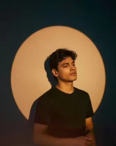 Moody Spotlight Portrait