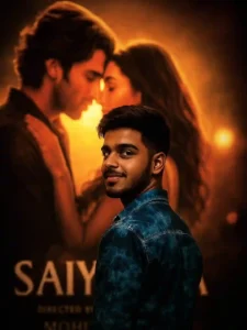 saiyaara poster photo editing