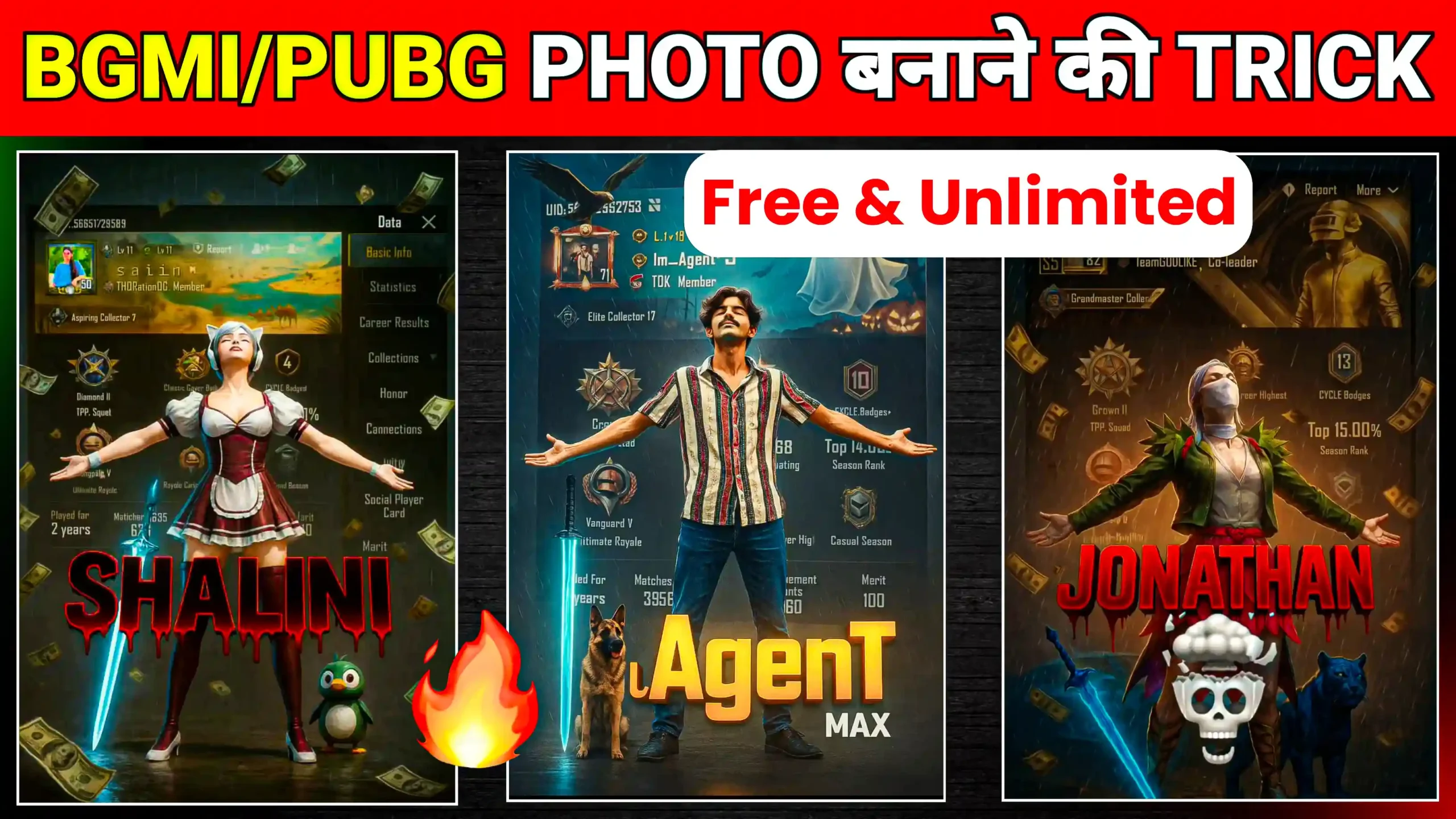 ChatGpt BGMI Profile Photo Editing Prompts