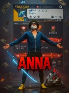 Free Fire Profile Photo Editing