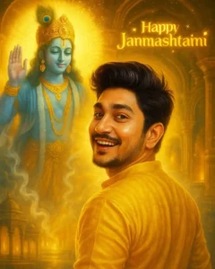 krishna janmashtami ai chatgpt photo editing