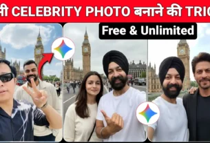 Gemini Celebrity Selfie AI Photo Editing