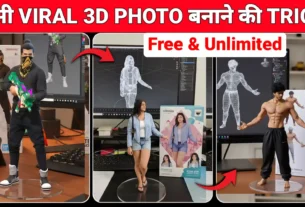 Instagram 3D AI Figure Photo Generator