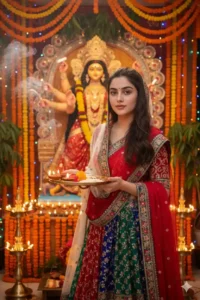 Navratri girl prompts 