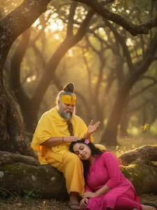 gemini ai premanand maharaj photo editing