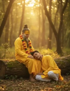 google gemini premanand maharaj photo editing