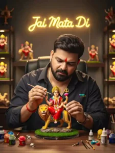 navratri ai photo google gemini