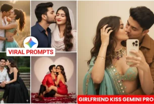 Gemini AI kissing girlfriend photo editing prompts