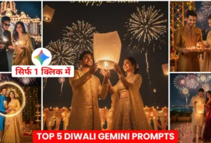 Gemini Couple Diwali Ai Photo Editing Prompts