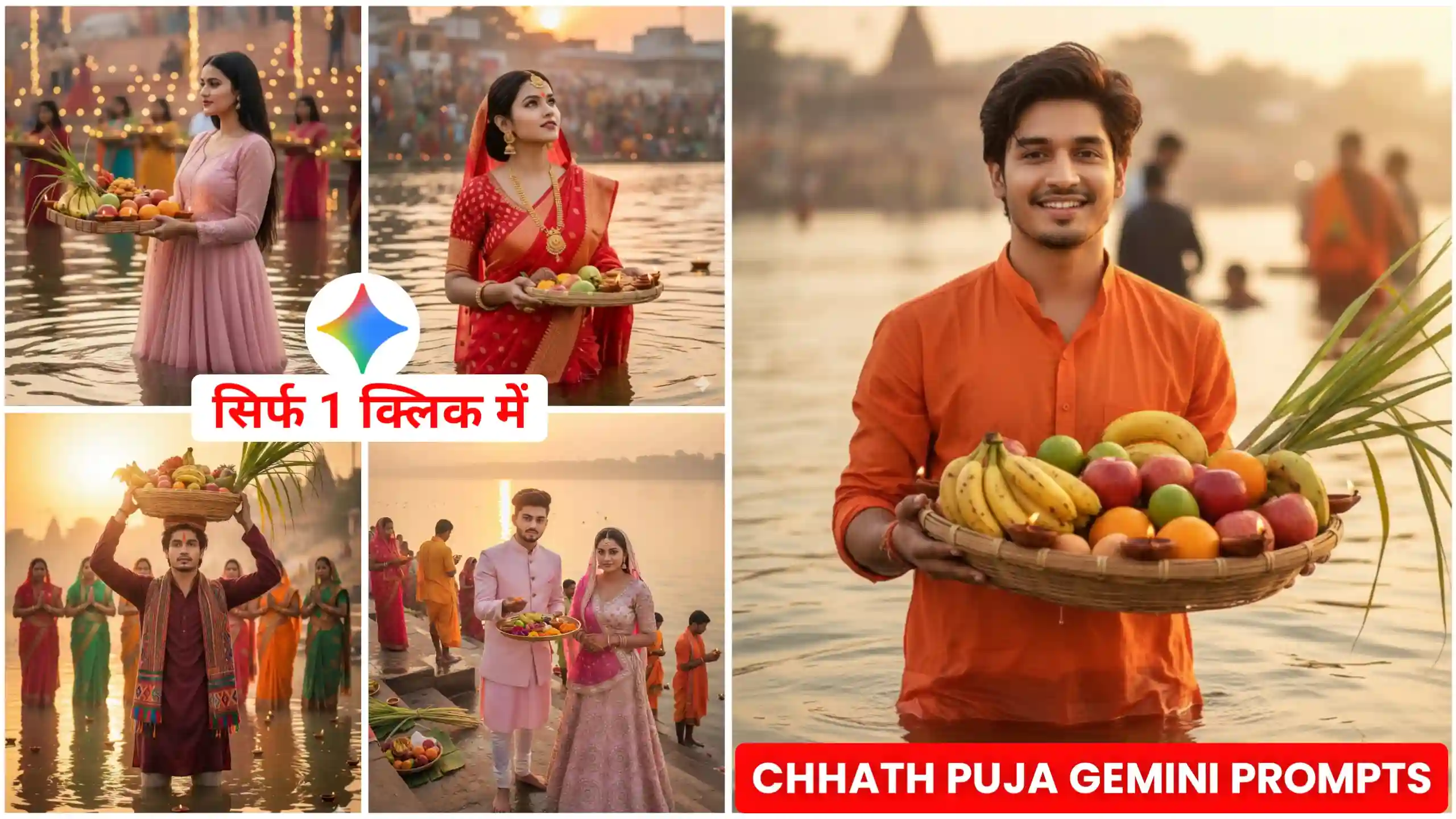 Google Gemini Chhath Puja Ai Photo Editing Prompts