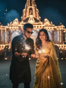 diwali ai photo editing prompt gemini