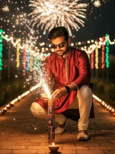 diwali photo editing prompts gemini ai