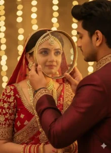 google gemini photo editing karwa chauth