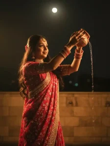 karwa chauth photo editing prompts gemini ai