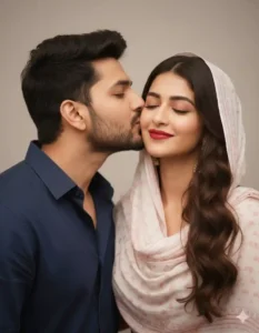 kissing couple ai gemini photo editing