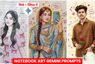 Gemini Notebook Drawing Ai Photo Editing Prompts