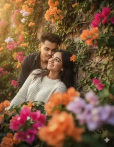 couples photo editing google gemini prompts