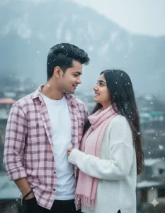 trending gemini couple photo editing