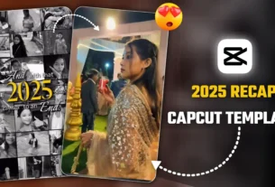 2025 Recap Moment Reels Capcut Template
